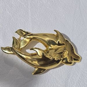 1993 Doreen Ryan Dolphin Belt Buckle
